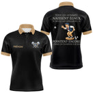 Polo Pétanque Premium Noir Doré – Style Vrais Champions - Polo Homme