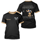 Polo Pétanque Premium Noir Doré – Style Vrais Champions - T-Shirt Homme