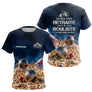 Polo Pétanque Retraité Personnalisé Bleu - J'ai Bouliste - T-Shirt Femme