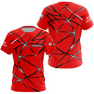 Polo Pétanque Rouge Personnalisé - Boutique Homme Femme - T-Shirt Femme