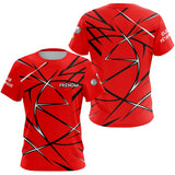 Polo Pétanque Rouge Personnalisé - Boutique Homme Femme - T-Shirt Femme
