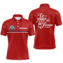 Polo Pétanque Rouge Personnalisé - Le Pays De La Boules - Polo Homme