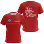 Polo Pétanque Rouge Personnalisé - Le Pays De La Boules - T-Shirt Femme