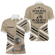 Polo Pétanque Sable Beige Personnalisé - Bouliste Un Jour - Polo Homme