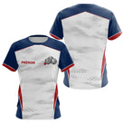 Polo Pétanque Sport Personnalisé - Bleu Blanc Rouge Couleurs - T-Shirt Femme