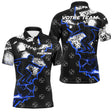 Polo Pétanque Sportif - Design Éclair Personnalisable - Polo Homme