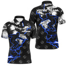 Polo Pétanque Sportif - Design Éclair Personnalisable - Polo Homme