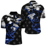 Polo Pétanque Sportif - Design Éclair Personnalisable - Polo Zippé Homme