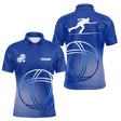 Polo Pétanque Sportif Bleu Royal - Prénom & Équipe - Polo Homme