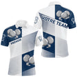 Polo Pétanque Sportif Chic - Bleu Marine Prénom & Équipe - Polo Homme
