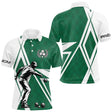 Polo Pétanque Vert et Blanc Personnalisé - Homme Femme Joueur - Polo Homme