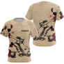 Polo Pétanque Vintage Beige - Homme Femme Personnalisé - T-Shirt Femme