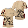 Polo Pétanque Vintage Beige - Homme Femme Personnalisé - T-Shirt Homme
