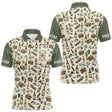 Polo Pétanque et Apéro Personnalisé - Olive et Beige - Polo Homme