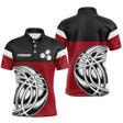 Polo Pétanque Élégant Rouge - Motif Boules Homme Femme - Polo Homme