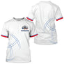 Polo Pétanque Équipe Personnalisé - Style Français Blanc - T-Shirt Homme