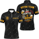 Polo Passion Fléchettes & Bière – Style Vintage Sportif - Polo Homme