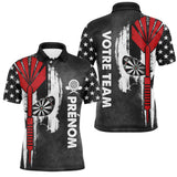 Polo Sport Fléchettes - Design Vintage Personnalisé - Polo Homme