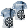 Polo Sport Fléchettes Personnalisé – Design Cible Moderne - T-Shirt Homme