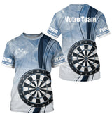 Polo Sport Fléchettes Personnalisé – Design Cible Moderne - T-Shirt Homme