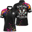 Polo Sport Fléchettes Personnalisé – Design Street Art - Polo Homme