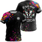 Polo Sport Fléchettes Personnalisé – Design Street Art - T-Shirt Femme