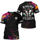 Polo Sport Fléchettes Personnalisé – Design Street Art - T-Shirt Homme