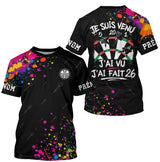 Polo Sport Fléchettes Personnalisé – Design Street Art - T-Shirt Homme