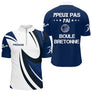 Polo Sport Pétanque Bretonne Personnalisé – Bleu Boule Passionnés - Polo Zippé Homme