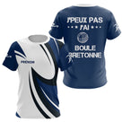 Polo Sport Pétanque Bretonne Personnalisé – Bleu Boule Passionnés - T-Shirt Femme