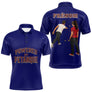 Polo Tournois Pétanque Homme Femme - Bleu Roi Passion Boules - Polo Homme