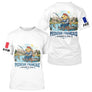 Sweat Blanc Pêcheur Français - Capuche & Design Humour - T-Shirt Homme