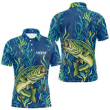 Sweat à Capuche Pêcheur Personnalisé – Black-Bass Bleues Homme - Polo Homme