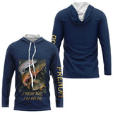 Sweat J'peux Pas J'ai Pêche Bleu - Cadeau Passionné Truite - Sweat Homme