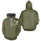 T-shirt Pêche Manches Longues Vert Kaki - Le Carpiste - Hoodie Homme