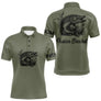 T-shirt Pêche Passion Brochet - Vert Khaki Personnalisé - Polo Homme