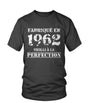 Cadeau Anniversaire, Fête d'Anniversaire, Fabriqué En 1962, Vieilli À La Perfection - VEAGFE1962 T-shirt Col Rond