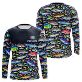 Vêtement Pêche En Mer Et Rivière - Personnalisé Noir - Long Sleeves Homme