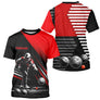 Vêtement Pétanque Club - Homme Femme Noir & Rouge - T-Shirt Homme