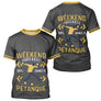 Vêtement Tournoi Pétanque Gris & Jaune - Design Accessoire Joueur - T-Shirt Homme