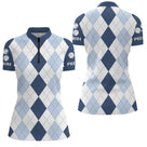 Vetement Pétanque Homme Femme - Design Raffiné Losanges - Polo Zippé Femme