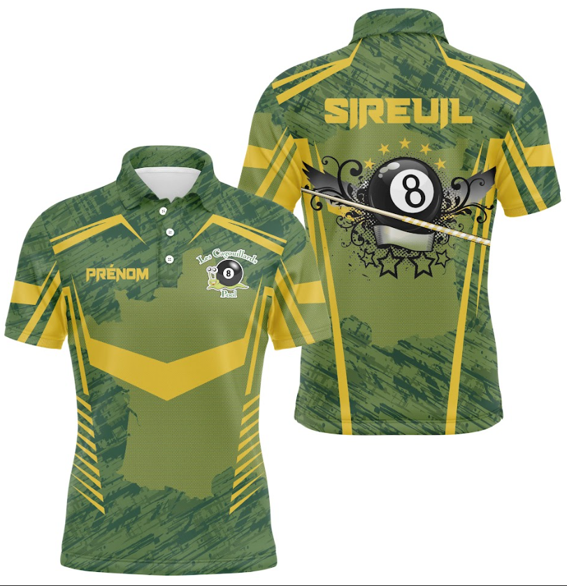 Maillot bowling personnalisé homme , variante coloris pour team et club