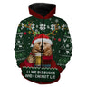Green Christmas Sweater, Bear Drinks Beer, I Like Big Bucks Pattern, Family Christmas Gift - CT07112237