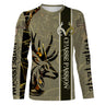 Felpa con cappuccio da caccia al cervo, regalo personalizzato per cacciatori, caccia appassionata - CT08112228