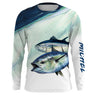 T-shirt personalizzata anti UV per la pesca al tonno, regalo originale per la pesca in mare - CT11082225