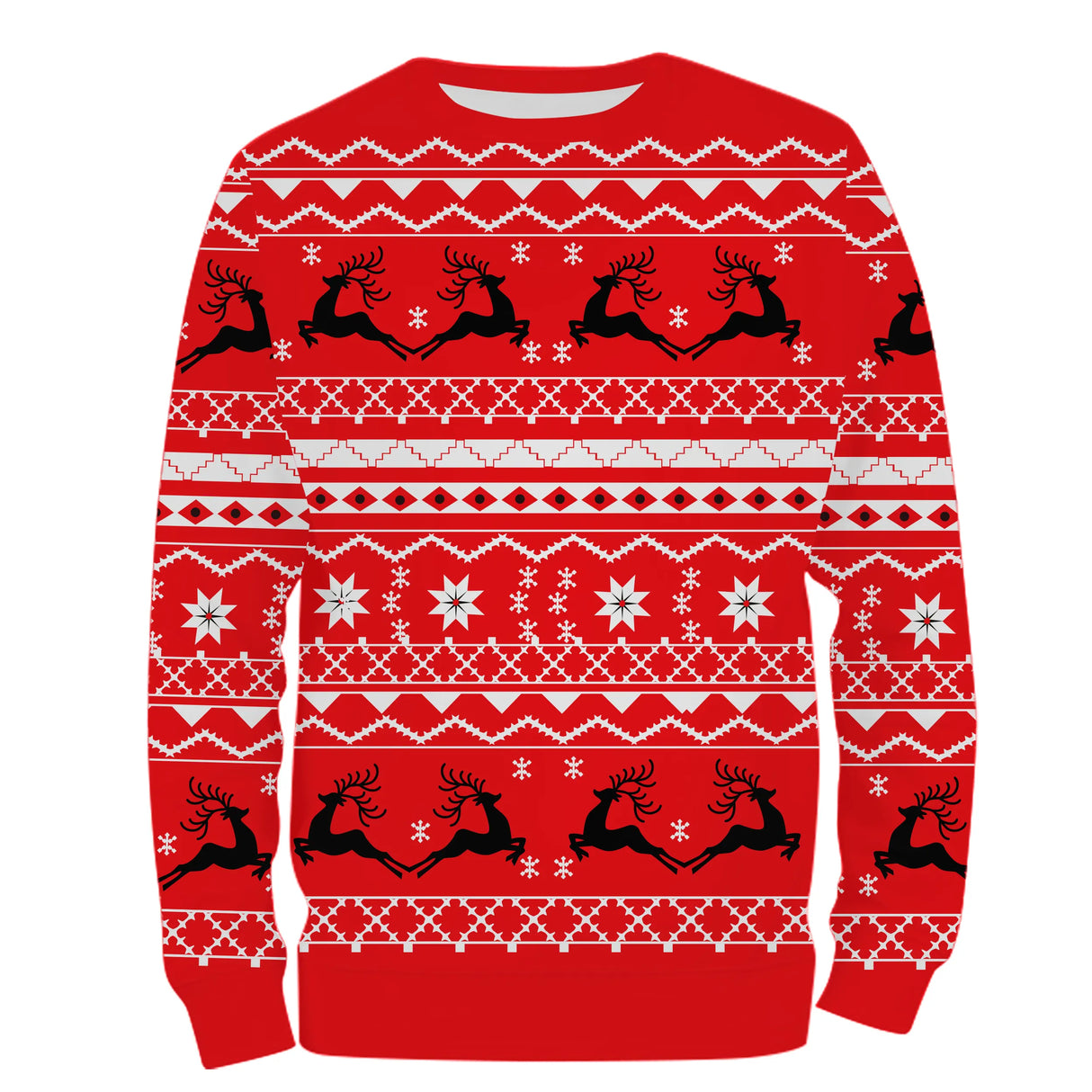Suéter navideño rojo, caza de ciervos, regalo de Navidad para cazador - CT12112244