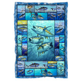 Yellow Tuna Fishing Plaid, Fisherman Gift Idea, Tuna Fishing - CT13082222