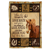 Couverture Les chevaux Cadeau Fan des Chavaux, Quater Horse, Message et Citation d'Amour - CTS18062222