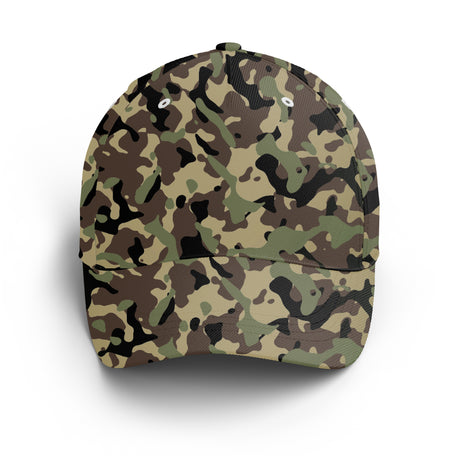 Camouflage Fishing and Hunting Cap, Original Gift for Fisherman and Hunter - CT23072213