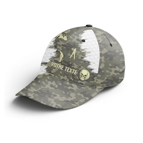 Performance Golf Cap, Golf Ball Pattern, Camouflage, Ideal Personalized Gift for Golf Fans - CTS25052227